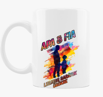 Apa & fia bögre