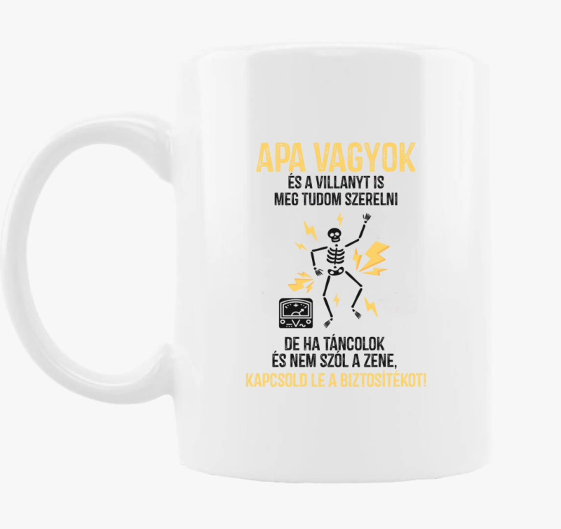 Apa vagyok... vicces bögre