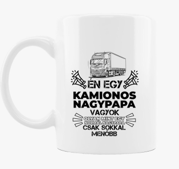 Kamionos nagypapa vagyok bögre