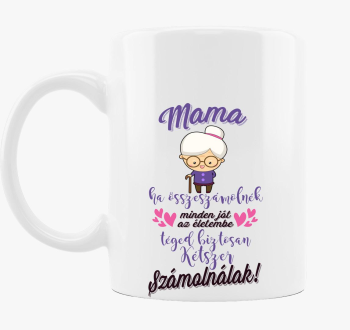Mama számolós bögre