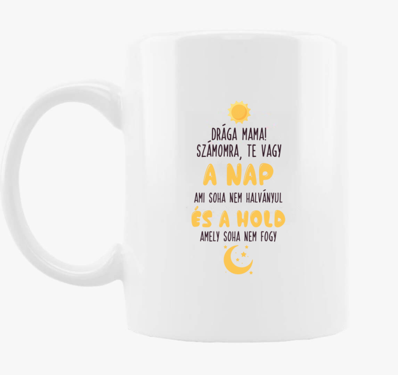 Mama a Nap és a Hold bögre