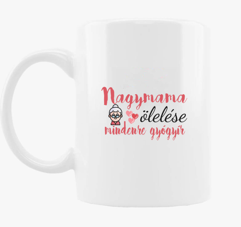 Nagymama ölelése bögre