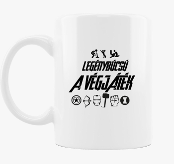 Legénybúcsú A Végjáték bögre