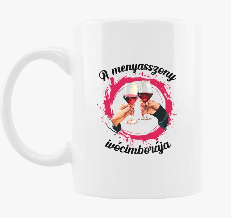 A menyasszony ivócimborája bögre