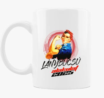 Lánybúcsú alakulat art bögre