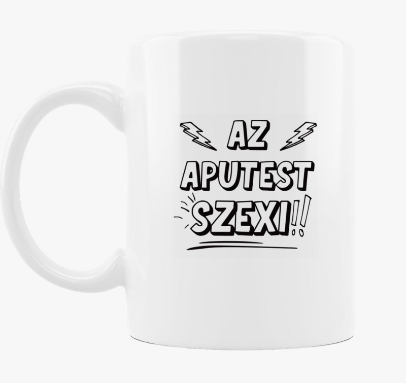 Az aputest szexi bögre