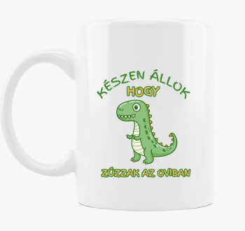 Készen állok bögre