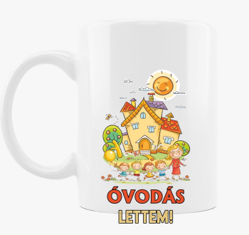 Óvodás lettem házikós bögre