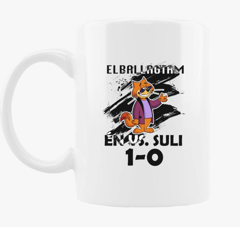 Elballagtam macskás bögre