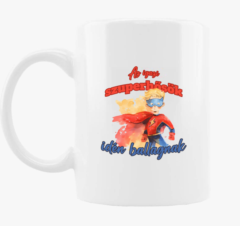 A szuperhősök idén ballagnak bögre