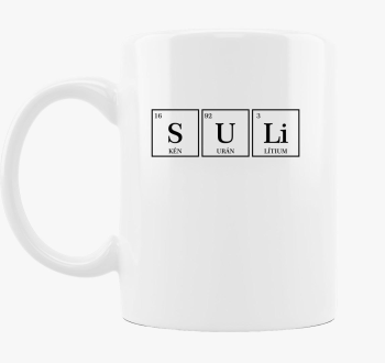 Periódusos Suli bögre