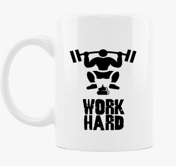 Work Hard bögre
