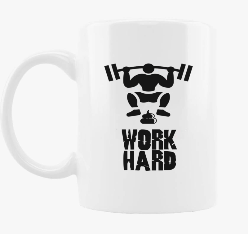 Work Hard bögre