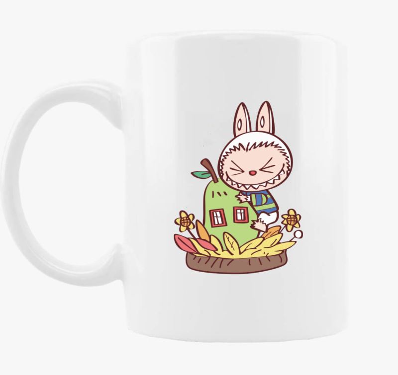 Aranyos labubu bögre 