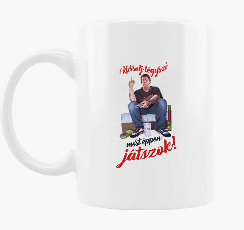 Most épp játszok bögre