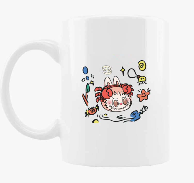 Rák horoszkóp labubu bögre