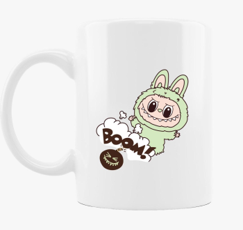 Bombás labubu bögre 