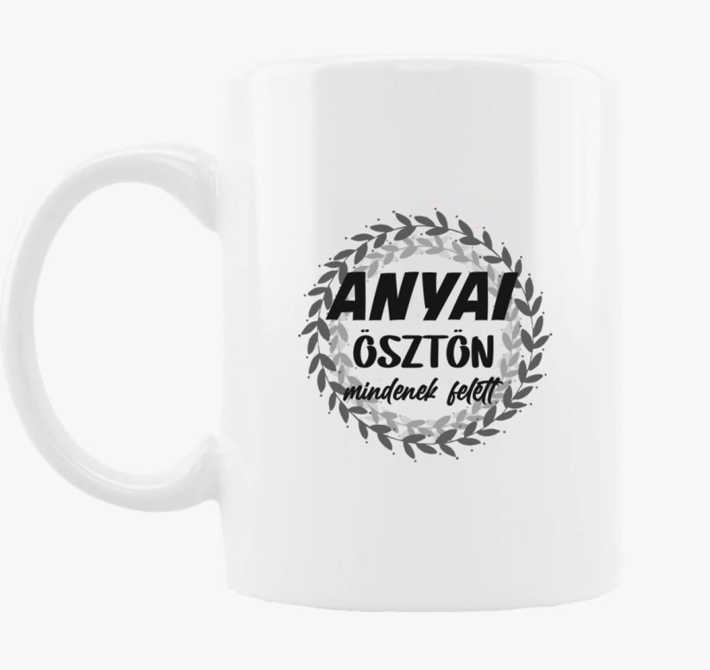 Anyai ösztön címeres feliratos bögre