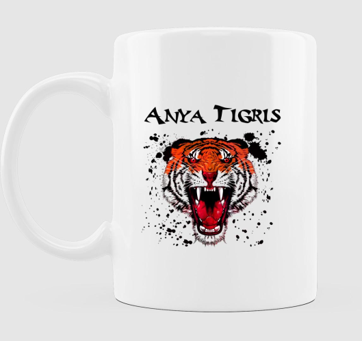 Anya tigris bögre