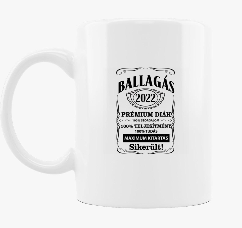 Ballagás 2022 prémium diák bögre