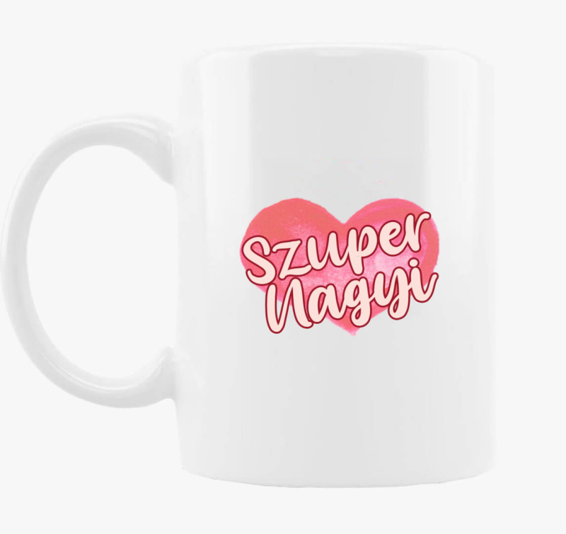 Anyák napi Szuper nagyi bögre