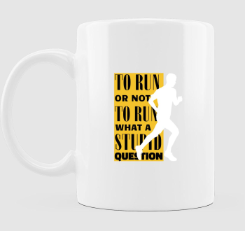 Futni vagy nem futni futós bögre