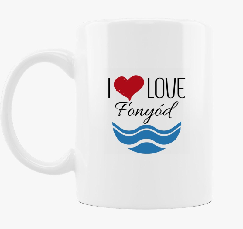 I love Fonyód bögre