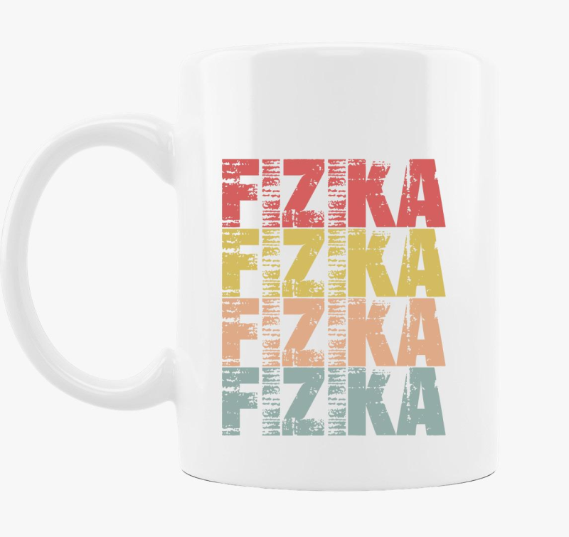 Fizika feliratos bögre