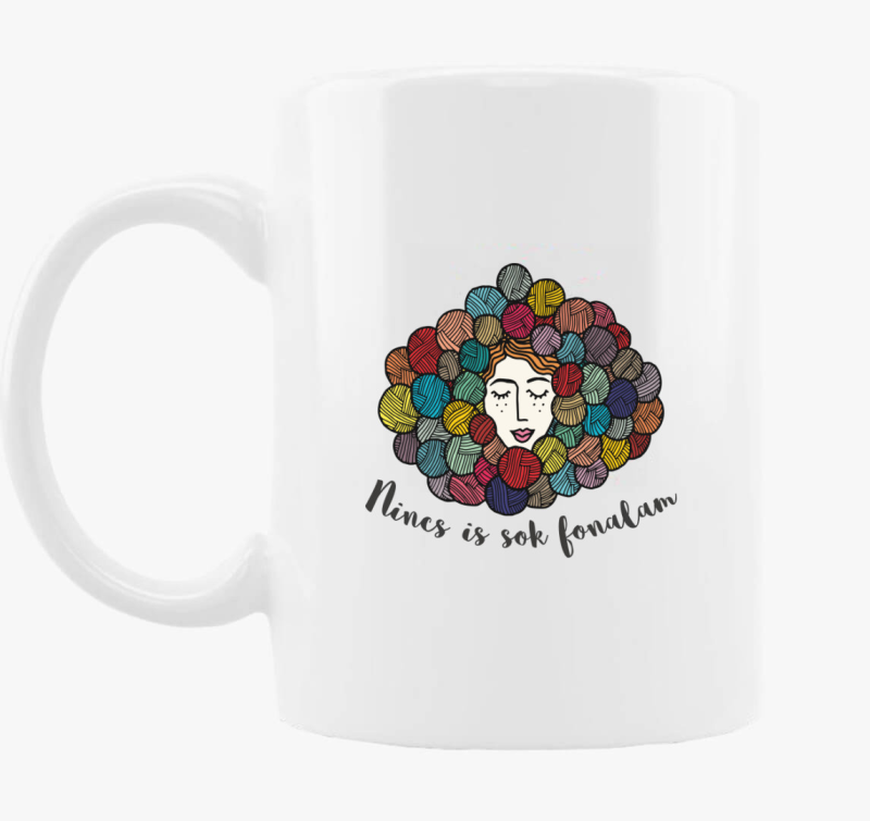 Nincs is sok fonalam színes bögre