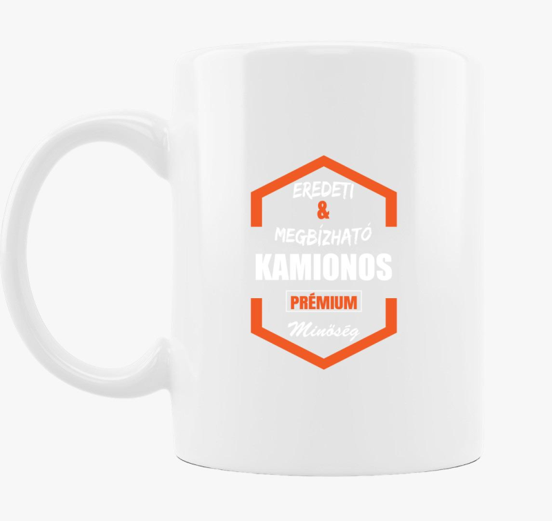 Eredeti és megbízható kamionos prémium minőség bögre