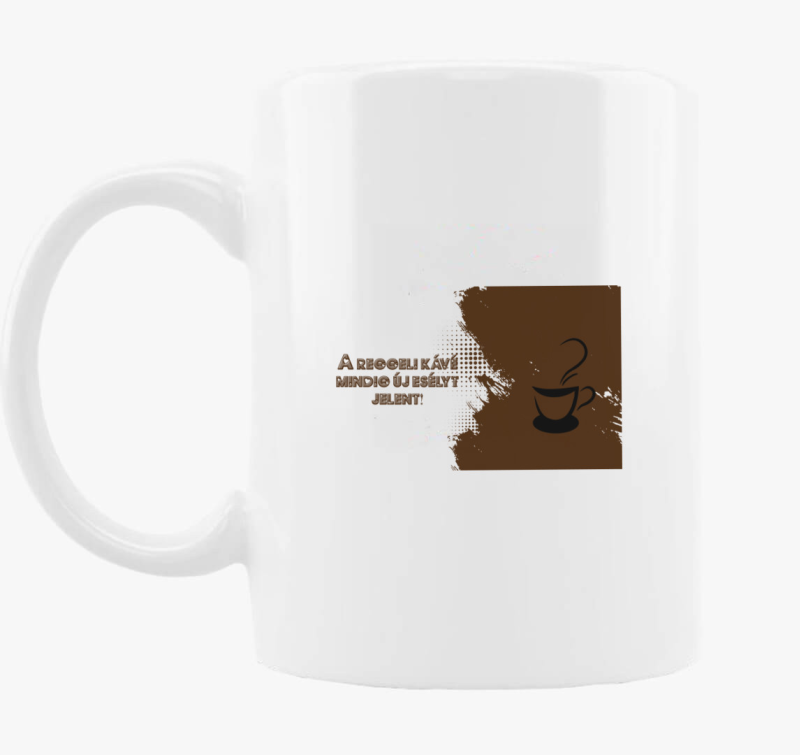 Reggeli kávé bögre