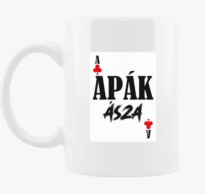 Apák ásza kártyás bögre