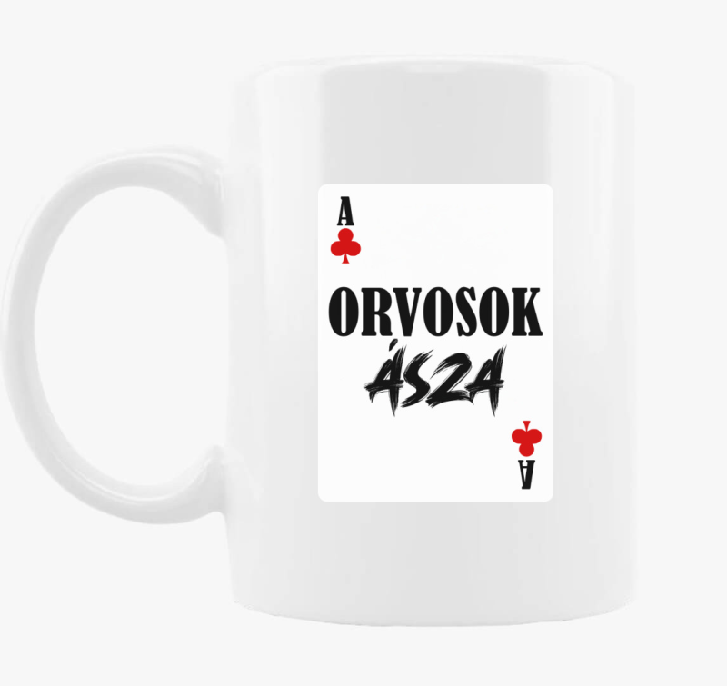 Orvosok ásza kártyás bögre