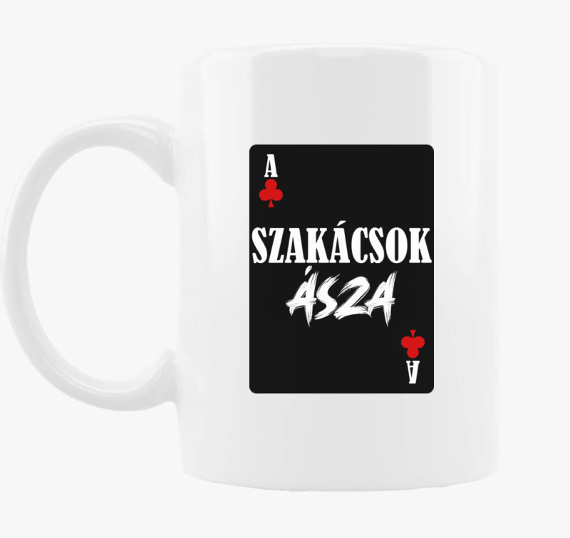 Szakácsok ásza kártyás feliratos bögre