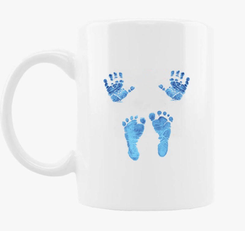 Kezek és lábak bögre