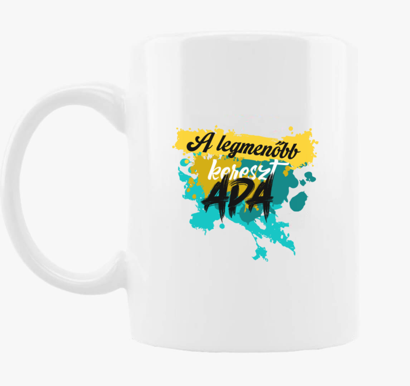 A legmenőbb keresztapa feliartos bögre