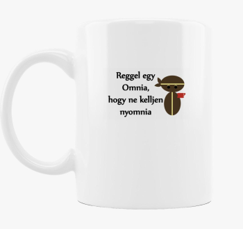 Vicces reggeli kávés