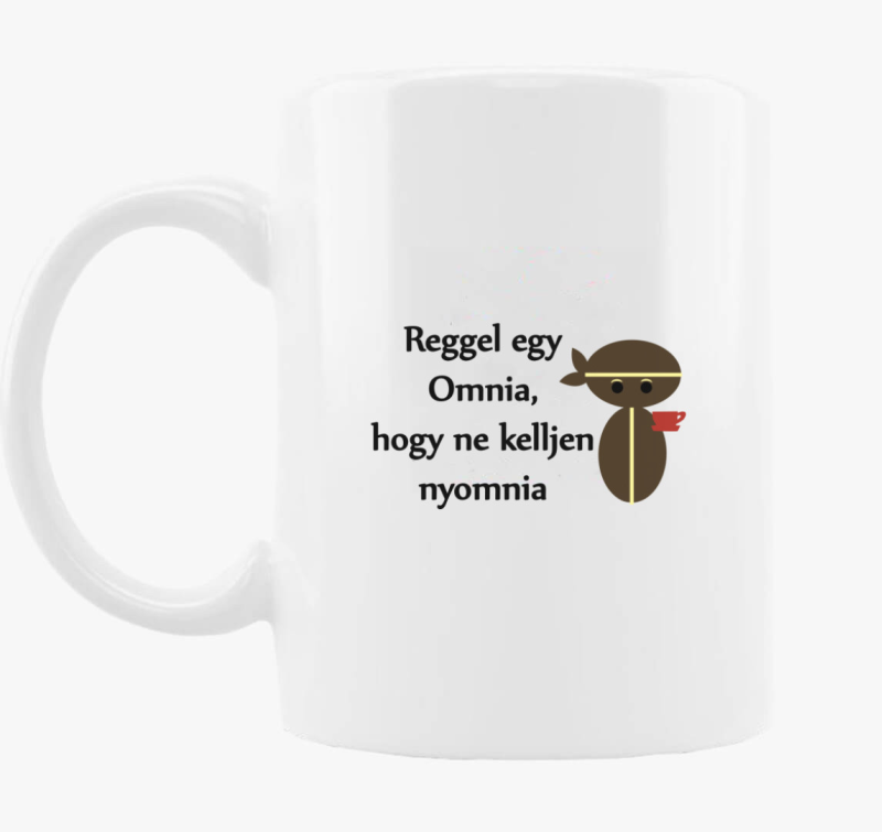 Vicces reggeli kávés bögre