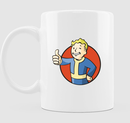 Fallout Vault Boy bögre