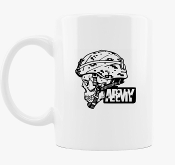 Army koponya bögre