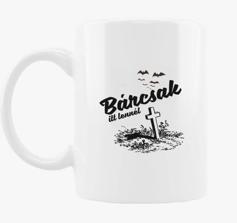 Bárcsak itt lennél Halloween bögre