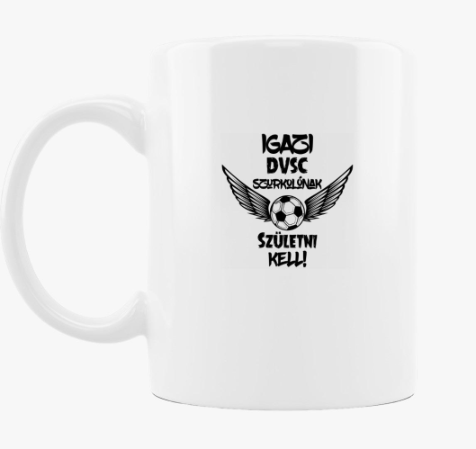 DVSC szurkoló bögre