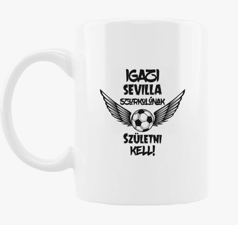 Sevilla fc szurkoló bögre