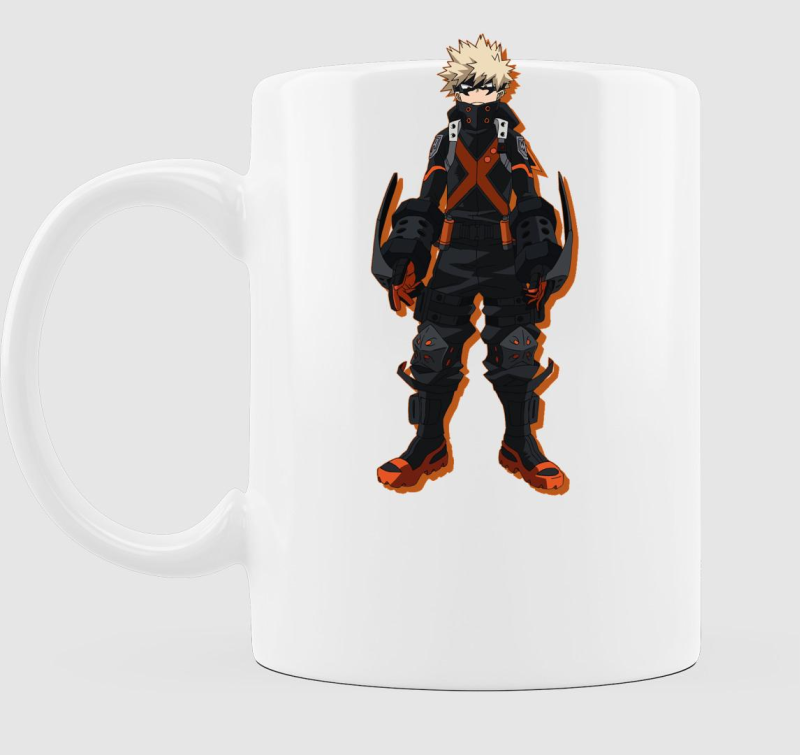 My Hero Academia Bakugou Katsuki anime bögre