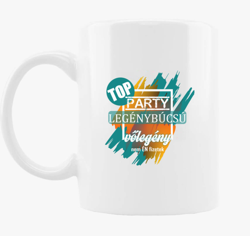TOP Legénybúcsús Vőlegény bögre