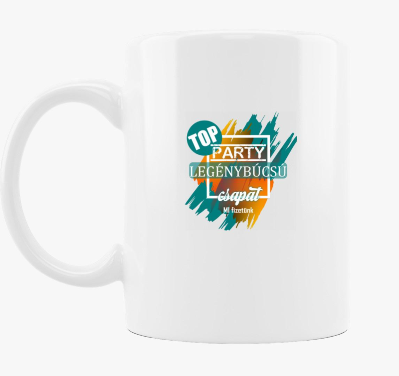 TOP Legénybúcsús Csapat bögre