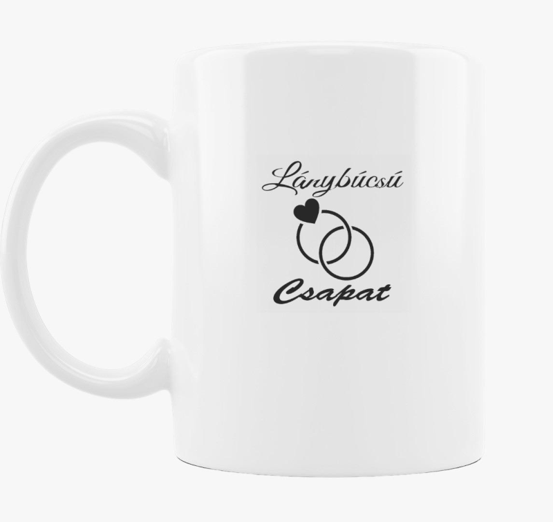 Lánybúcsú csapat bögre