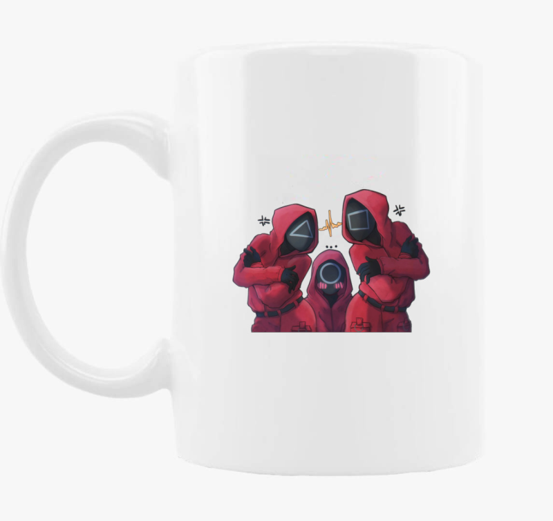 Squid Game őrök bögre