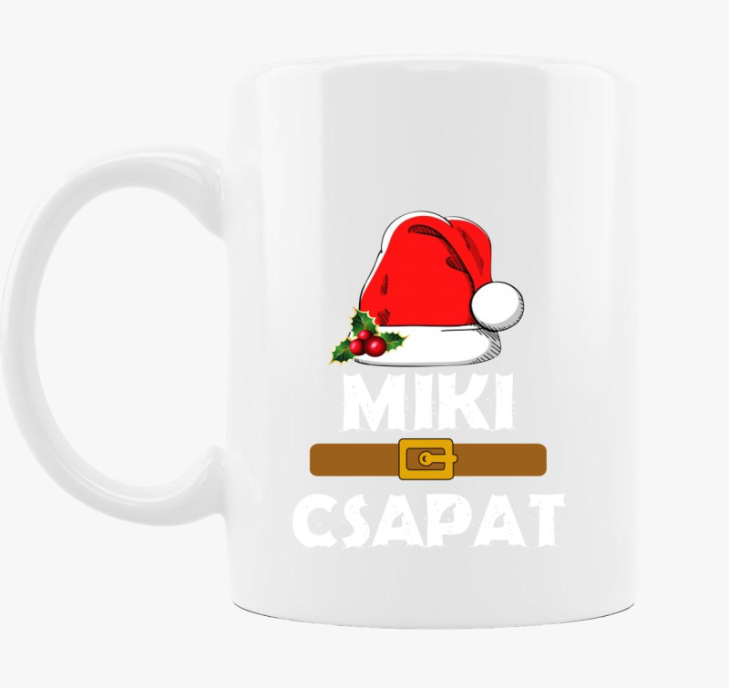 Mikulás csapat bögre