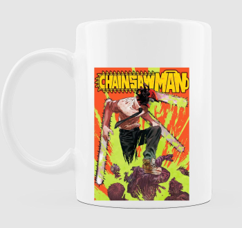 Chainsaw Man - Denji manga borító bögre